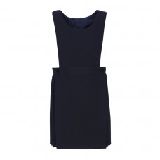 Girls Pinafore Bib Style Navy